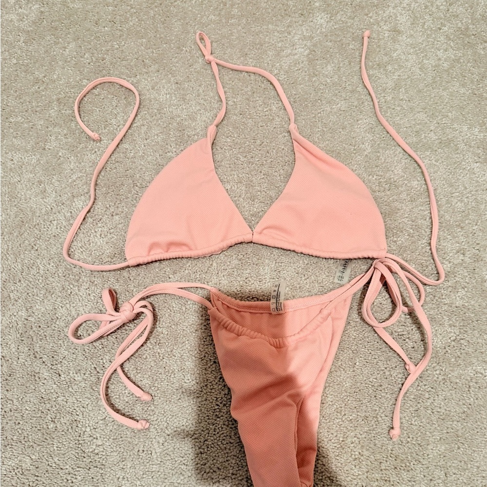 Zaful Pink Bikini Set
